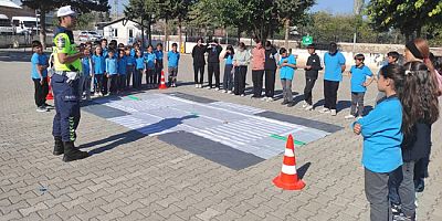 Okulda Uygulamalı Trafik Eğitimi Düzenlendi