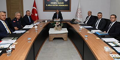 Okulların Güvenliği İçin Alınacak Tedbirler Değerlendirildi