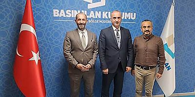 OMÜ İletişim Fakültesi Yönetiminden BİK Samsun Bölge Müdürlüğüne Ziyaret