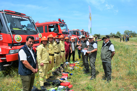 Ormancı Ateş Avcıları Nefes Nefese Yarıştı