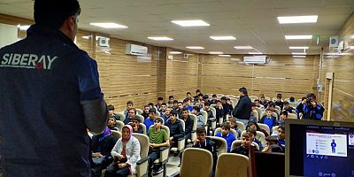 Ortaokul Öğrencileri SİBERAY Tarafından Bilgilendirildi