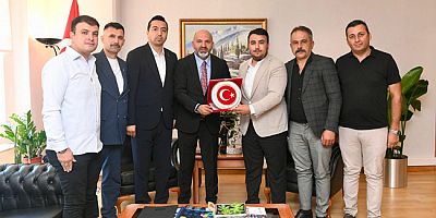Pazarcılar Derneği’nden  Davulcu’ya Ziyaret