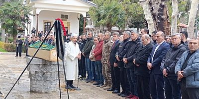 Polis Memurunun Babası Son Yolculuğuna Uğurlandı
