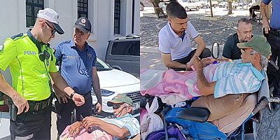 Polisler Engelli Vatandaşı  Dolandırılmaktan Kurtardı