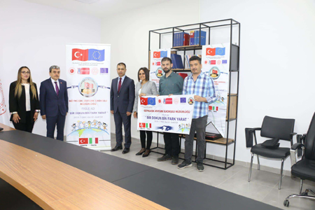 Proje Ekibi, Erasmus + Proje Tanıtım Ziyareti Gerçekleştirdi