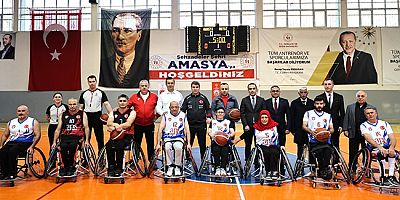 Protokol ile Ampute Basketbol  Takımı Arasında Dostluk Maçı