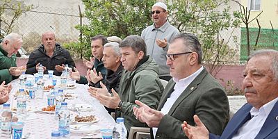 Protokol Oluz Köyü’nde  Bereket Duasında Buluştu