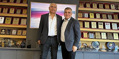 Ramis Topal, Hemşehrisi Turgut Acaray’ı Ağırladı