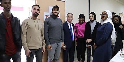 Rektör Elmacı’dan TÖMER Öğrencilerine Ziyaret