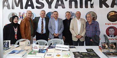 Rektör Turabi’den Amasya Kitap Fuarı’na Ziyaret