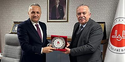 Rektör Turabi’den İnsan Kaynakları Genel Müdürü Kazancı’ya Ziyaret