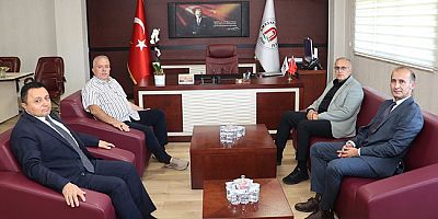 Rektör Turabi’den Rektör Yardımcısı Kurşun’a Hayırlı Olsun Ziyareti