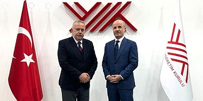 Rektör Turabi’den YÖK Başkanı Özvar’a Ziyaret