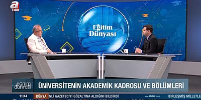 Rektör Turabi, “Eğitim Dünyası” Programına Katıldı