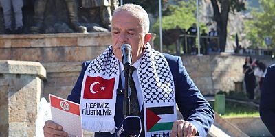 Rektör Turabi “Gazze Yalnız Değildir”