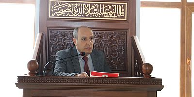 Rektör Yardımcısı Kızılkaya Akademik Vaaz Verdi