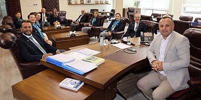 Rotary Kulübü’nden Başkan Sevindi’ye Ziyaret