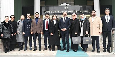 RTÜK Üyesi Hasan Davulcu, Amasyalı Genç Avukatları RTÜK’te Ağırladı
