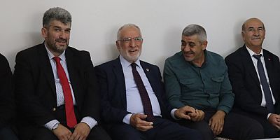 Saadet Partisi Heyeti Muhtarlar Derneği’ni Ziyaret Etti