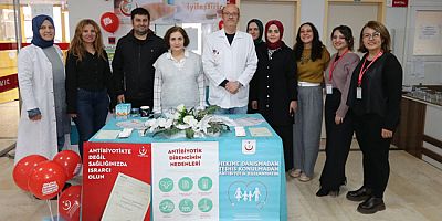 Sabuncuoğlu Şerefeddin E.A.  Hastanede Bilgilendirme Standı