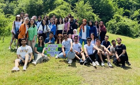Sağlık İçin Hareket Ederek, 17 Bin Adım Attılar, 11 Kilometre Yürüdüler