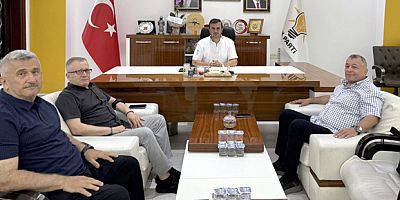 Sağlık Temsilcilerinden AK Parti İl Başkanı Uzun’a Ziyaret