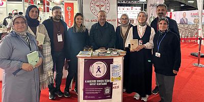 Sağlıklı Hayat Merkezi Ekibi Kitap Fuarında Vatandaşları Bilgilendirdi