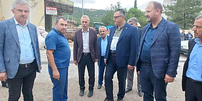 Sanayi Sitesini Ziyaret Ettiler