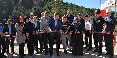 Şehit Babası Oğlu  Adına Çeşme Yaptırdı