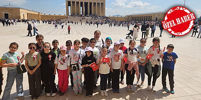 Şehit Recep Gülen İlkokulu Öğrencileri Ankara'da