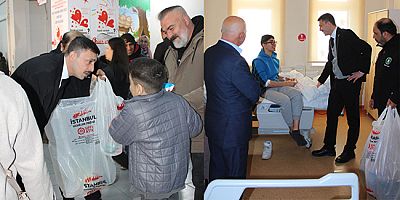 Şehzadeler İyilik Derneği’nden Minik Hastalara Yeni Yıl Ziyareti