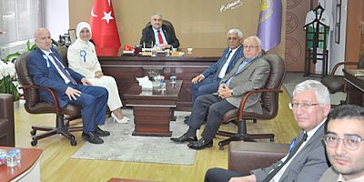SGK Heyetinden Başkan Köse’ye Sosyal Güvenlik Haftası Ziyareti