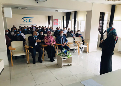 Sgk Müdürlüğü Personeline Sigarayı Bırakma Eğitimi Verildi