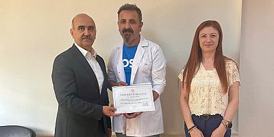 Sigara Bırakma Polikliniği Personeline Teşekkür Belgesi