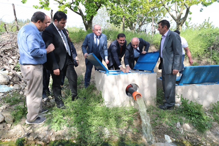 Sulama Tesislerinin Açılışı Gerçekleşti