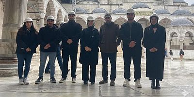 Sultanahmet Camii Restorasyon Şantiyesine Teknik Gezi