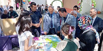Suluova Şeker Ortaokulunda Bilim Fuarı Açıldı