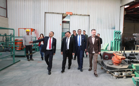 Suluovadaki Firmalar İle Esnafları Ziyaret Etti