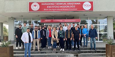 Tarım Fuarına ve Karadeniz Tarımsal Araştırma Enstitüsüne Teknik Gezi Düzenledi