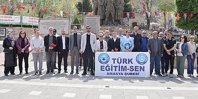 TES Amasya’dan Şiddete Karanfilli Tepki