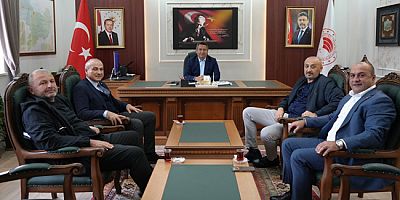 Ticaret ve Sanayi Odası Heyetinden  İl Müdürü Ahmet Arslan’a Ziyaret