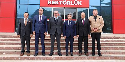 Tokat Gaziosmanpaşa Üniversitesi Rektöründen Turbayi’ye Ziyaret