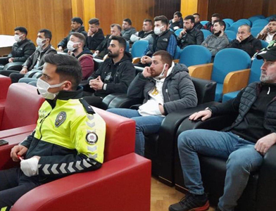 Trafik Güvenliği Konulu Toplantı Yapıldı