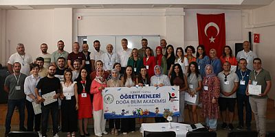TÜBİTAK 4004 Doğa Eğitimi ve Bilim Okulları Programı Sertifika Töreniyle Tamamlandı