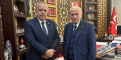 Turabi’den Genel Başkan Bahçeli’ye Nezaket Ziyareti
