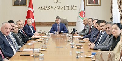 Turizm ve “Amasya Günleri”  Hazırlıkları Masaya Yatırıldı