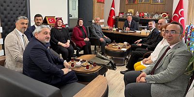 Türk Eğitim-Sen’den MHP Amasya İl Başkanlığı’na Ziyaret