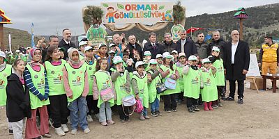  “Türkiye’nin Gücü Orman”  Etkinliğinde Fidanlar Dikildi