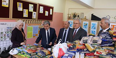 Türkmen’den Ziyapaşa Ortaokulu’na Ziyaret