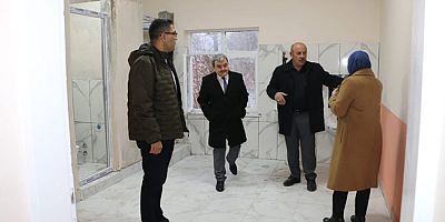 Türkmen Tadilat Çalışmalarını İnceledi